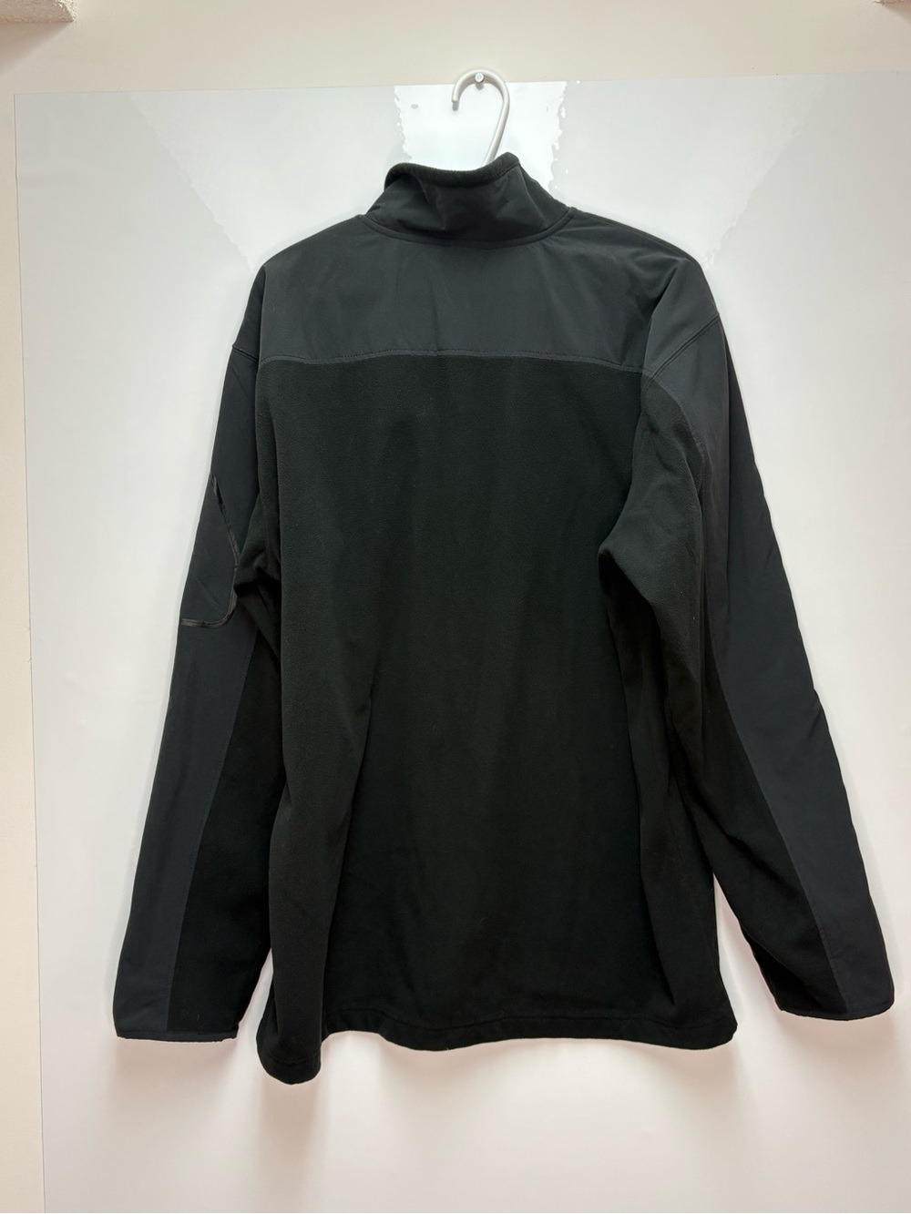 The North Face TKA 100 Glacier Black/Charcoal Half-Zip Pullover Jacket Mens XL - Picture 2 of 11
